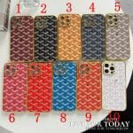 Goyard Phone Case with Camera Cover