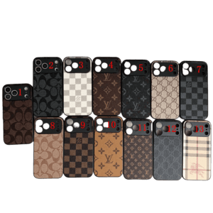 [iPhone 17 Series]Louis Vuitton Slim Phone Case w/ Camera Cover
