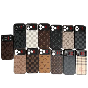 [iPhone 17 Series]Louis Vuitton Slim Phone Case w/ Camera Cover