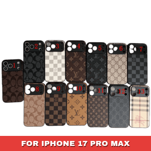 [iPhone 17 Series]Louis Vuitton Slim Phone Case w/ Camera Cover - 17 PRO MAX