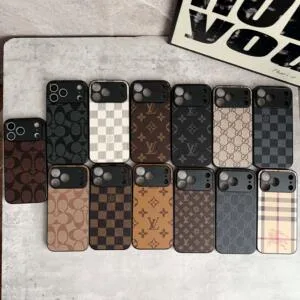[iPhone 17 Series]Louis Vuitton Slim Phone Case w/ Camera Cover