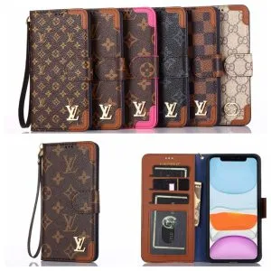 Louis Vuitton Case for iPhone 16/15/14/13/12 Two-tone Leather Louis Vuitton Case for iPhone 16/15/14/13/12 Two-tone Leather
