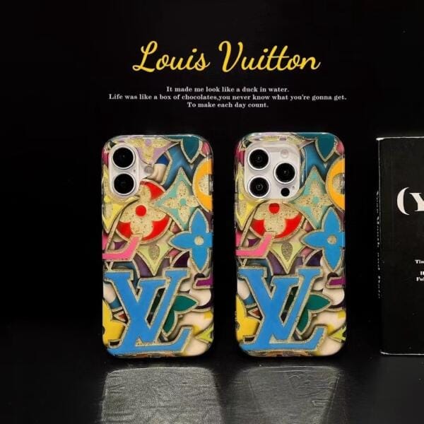 Graffiti Style Louis Vuitton Slim Phone Case