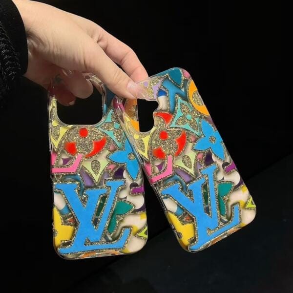 Graffiti Style Louis Vuitton Slim Phone Case