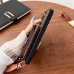 Louis Vuitton Zipper Purse Wallet iPhone Case with Crossbody