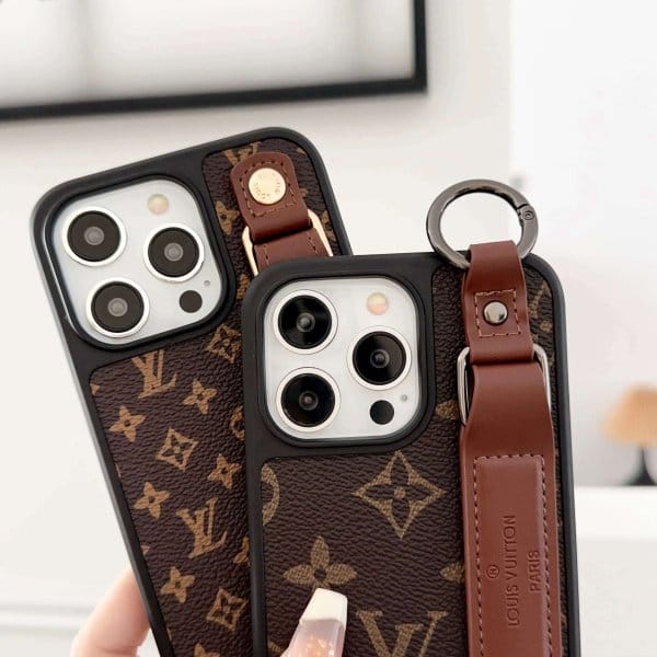 Dauphine Strap LV Case for iPhone 17-11 Series - Slim Fit Dauphine Strap LV Case for iPhone 17-11 Series - Slim Fit