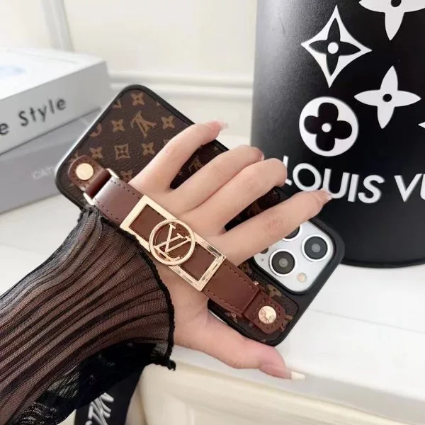 Dauphine Strap LV Case for iPhone 17-11 Series - Slim Fit Dauphine Strap LV Case for iPhone 17-11 Series - Slim Fit