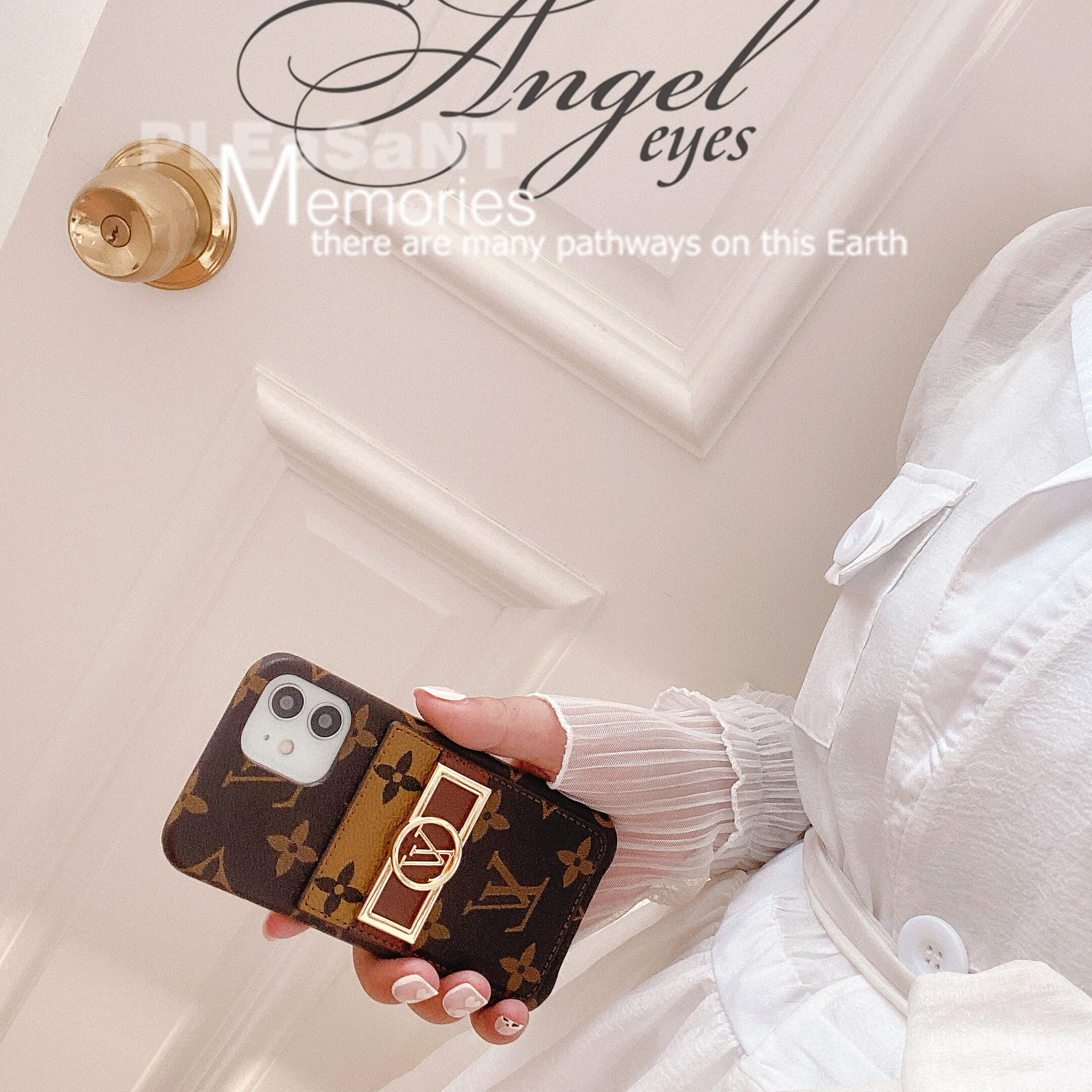 Louis Vuitton Case LV Case iPhone X Xs iPhone 8 , iPhone Xs Max , iPhone 7,  iPhone Black1