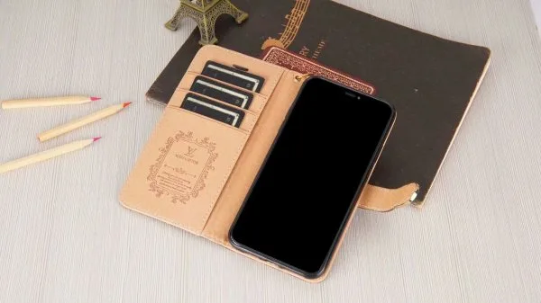 Louis Vuitton Wallet Folio Flip Case for Samsung Galaxy S22