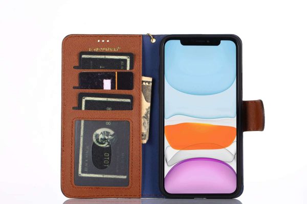 iPhone 13 Pro Max Louis Vuitton Retro Wallet Case