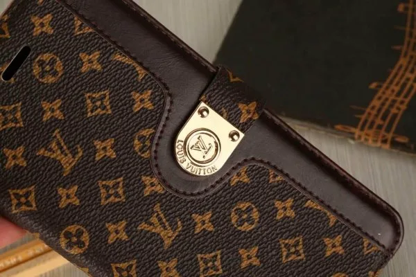 Louis Vuitton Wallet Folio Flip Case for Samsung Galaxy S22