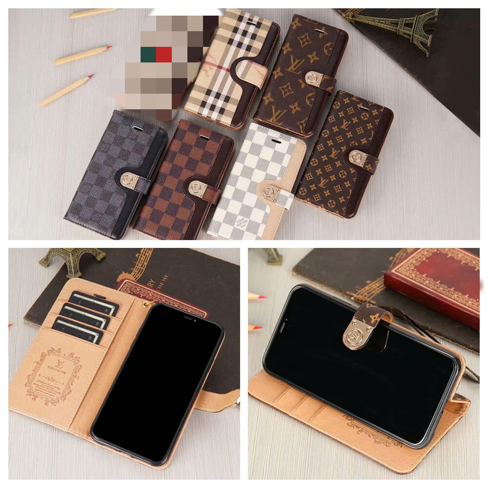 iPhone 12 Pro Max Louis Vuitton Wallet Folio Case - Luxury Phone Case Shop