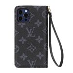 Louis Vuitton Wallet Folio Leather Case for iPhone 16 15 11 12 13 14 Pro Max 12 13 Mini 7 8 Plus