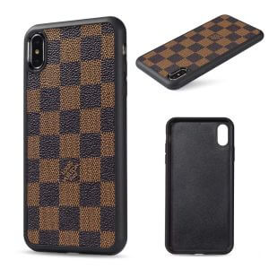 Louis Vuitton Thin Leather Case for Samsung Galaxy S10 - S22 Ultra Note 10 Note 20 Ultra - Damier ebene