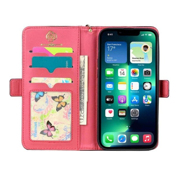 iPhone 13 Pro Max Louis Vuitton Wallet Folio Case iPhone 13 Pro Max Louis Vuitton Wallet Folio Case