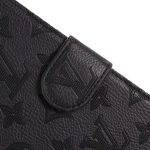 Louis Vuitton iPad Leather Case Kickstand Cover - Imprint Black Louis Vuitton iPad Leather Case Kickstand Cover - Imprint Black
