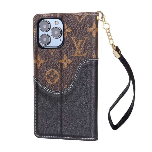 iPhone 12 Louis Vuitton Valentine's Day Wallet Case