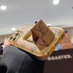 Louis Vuitton Kickstand Plating Edge Case for iPhone 15 14 13 12 11 Pro Max Louis Vuitton Kickstand Plating Edge Case for iPhone 15 14 13 12 11 Pro Max