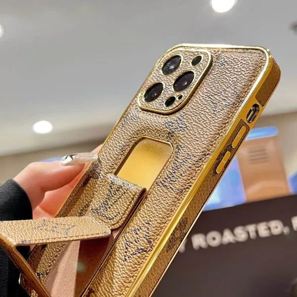 Louis Vuitton Kickstand Plating Edge Case for iPhone 15 14 13 12 11 Pro Max Louis Vuitton Kickstand Plating Edge Case for iPhone 15 14 13 12 11 Pro Max