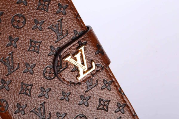 LV Embossed Folio Wallet Case for iPhone 16/15/14 - 3 Card Holder LV Embossed Folio Wallet Case for iPhone 16/15/14 - 3 Card Holder